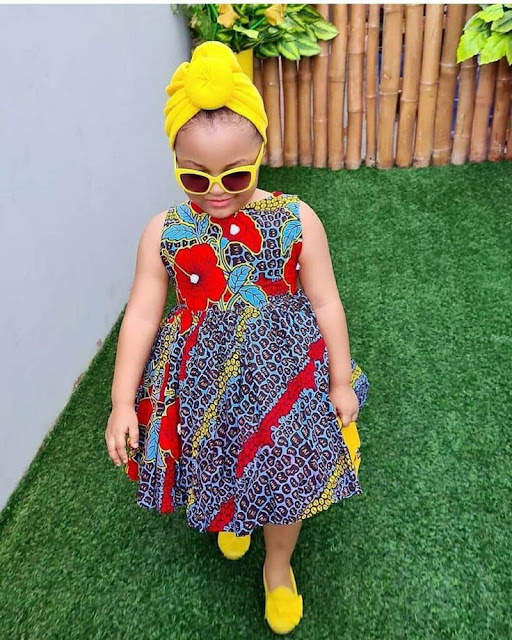 Latest Ankara Styles For Children