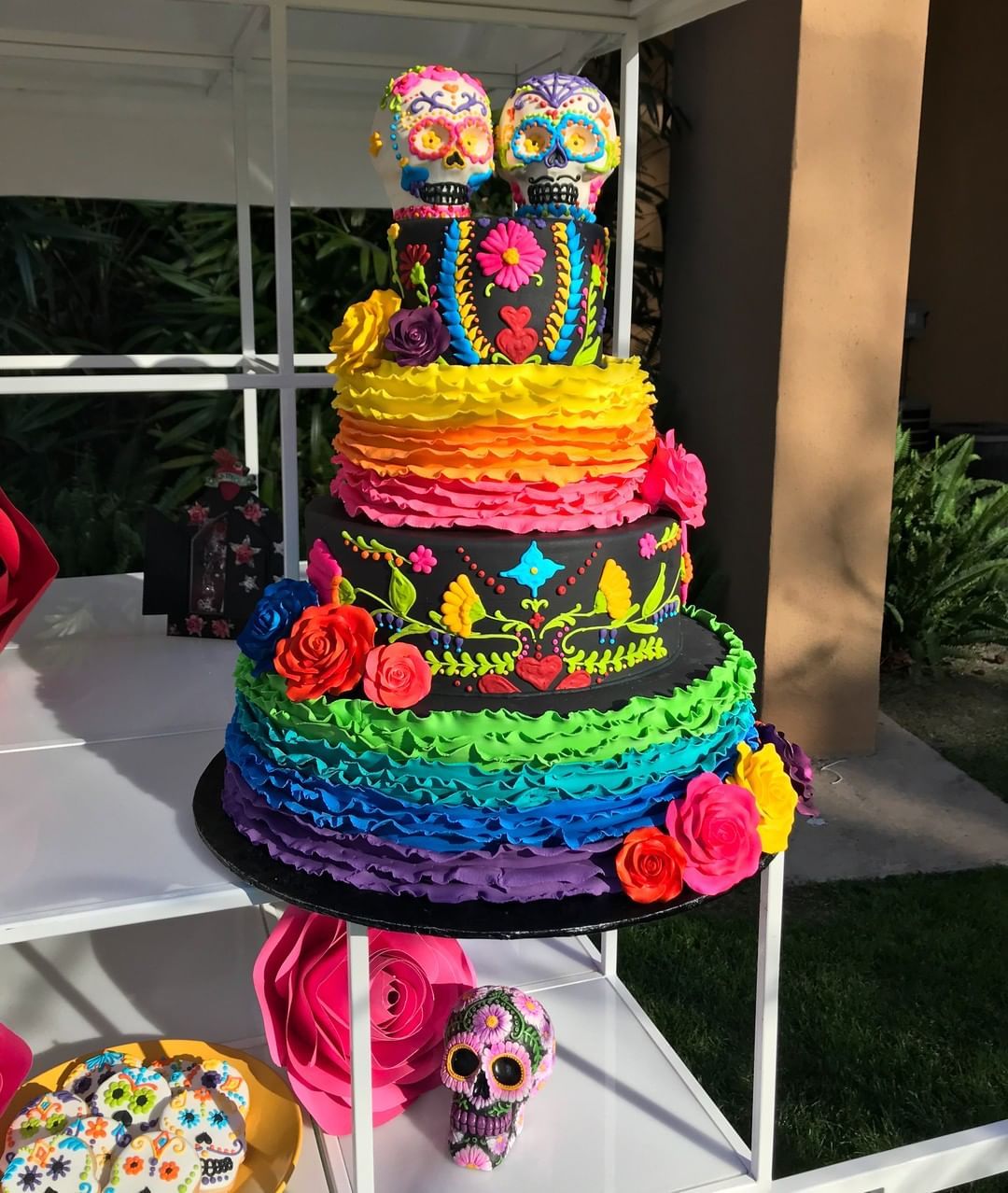 fiesta theme cake