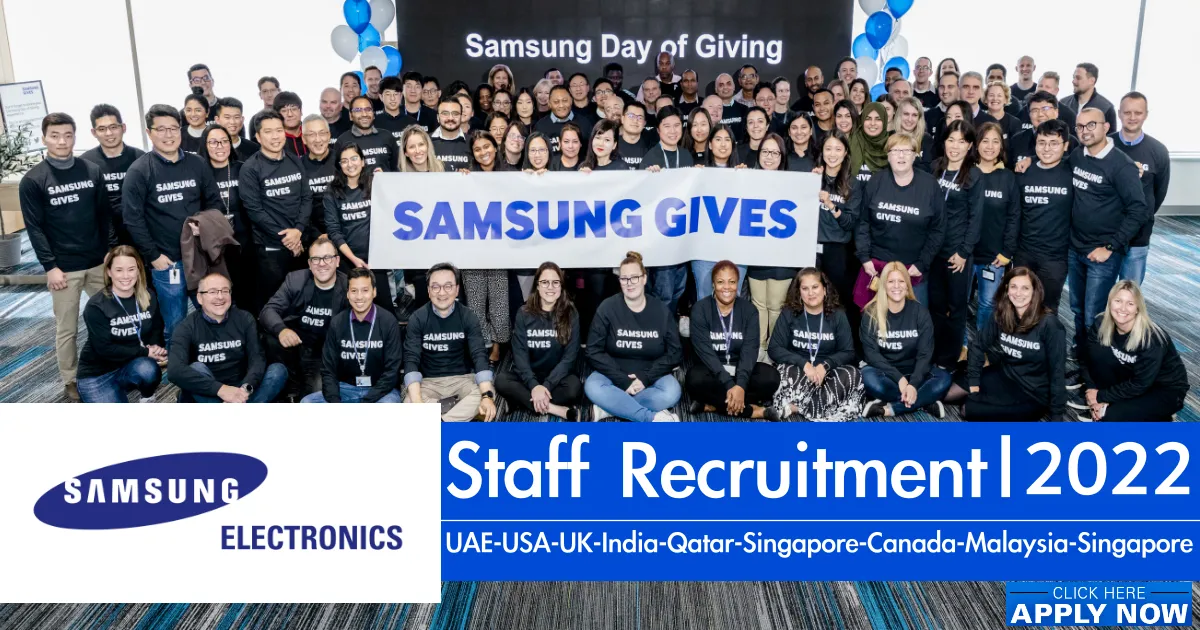 Samsung Careers | Samsung Electronics Jobs WorldWide Recruitment Solutions