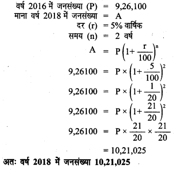 Solutions Class 8 गणित Chapter-11 (वाणिज्य गणित)