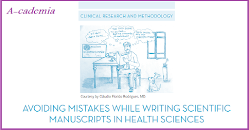 Avoiding mistakes while writing scientific manuscripts