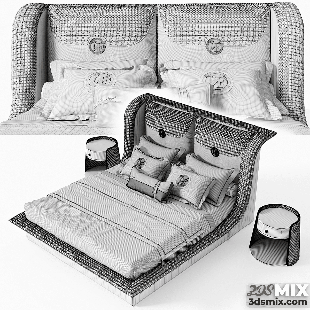 Bed Model Vittoria Frigerio Appiani 4