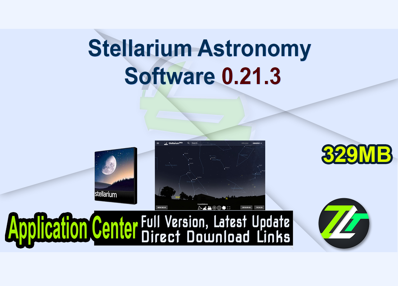 Stellarium Astronomy Software 0.21.3