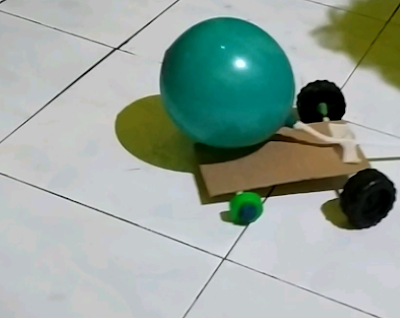 membuat maiann sendiri mobil balon