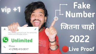 How to get free vip number on whatsapp