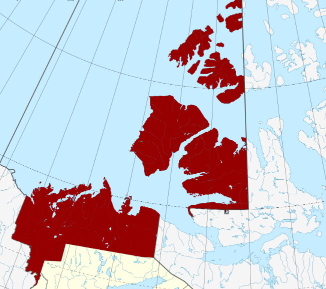 Region 1 Northwest Territories ZIP Postal Code
