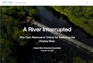 Charles River storymap: "A River Interrupted"