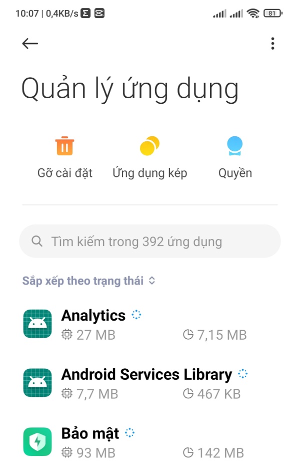 Cách tìm ứng dụng ẩn trên Android