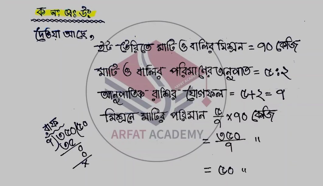 ৬ষ্ঠ শ্রেণীর ১৮তম সপ্তাহের গণিত অ্যাসাইনমেন্ট উত্তর ২০২১ | Class 6th 18th week Maths Assignment Answer 2021