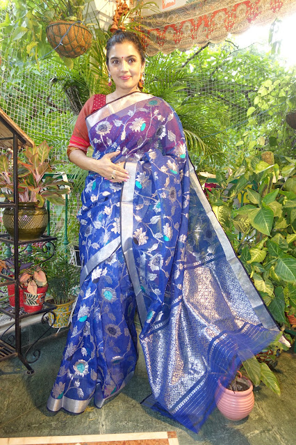 All over jaal kota doria saree.