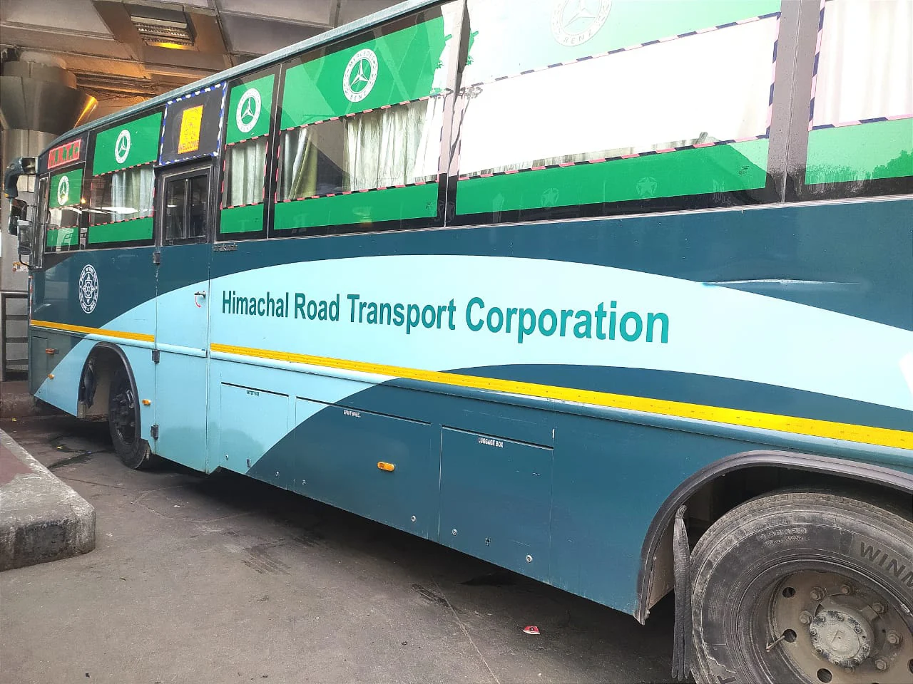 HRTC bus services started for Delhi