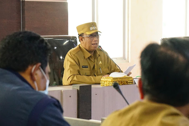 Wakil Bupati Karimun Pimpin Rakor Tim Pengendalian Inflasi Daerah Tahun 2022