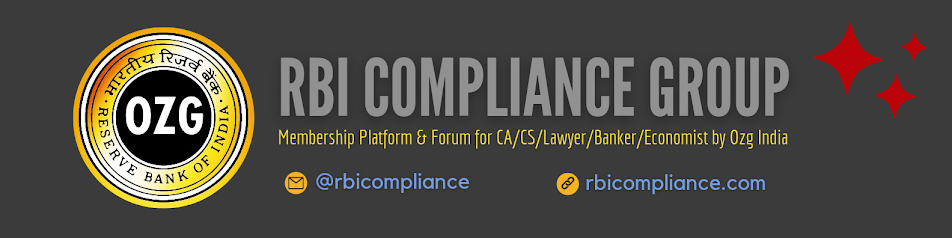 RBI Compliance Group: Exclusive Membership for CA/CS/Lawyer/Banker 