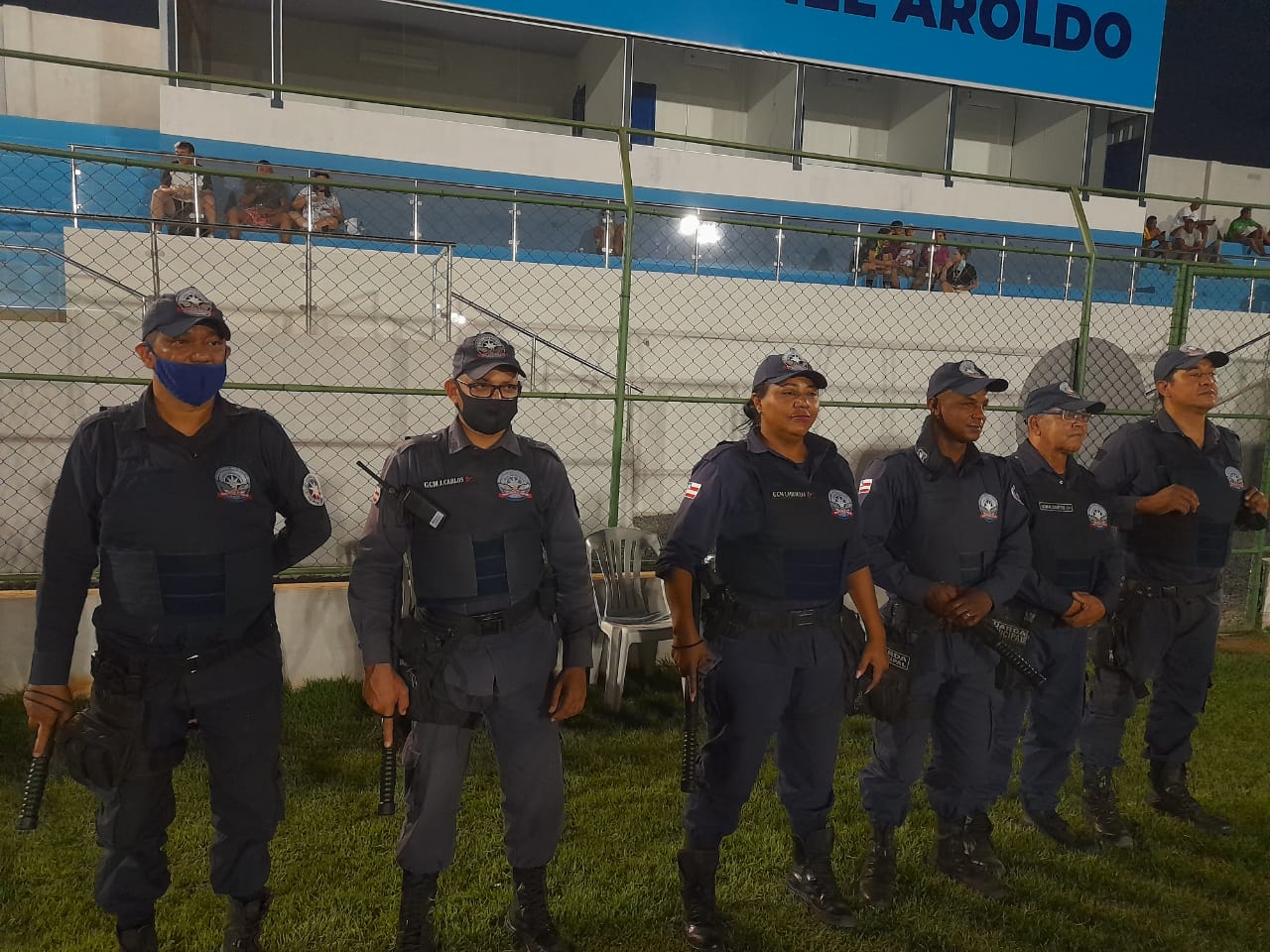 Guarda Civil Municipal garante a segurança nos jogos do Campeonato Municipal de Futebol em LEM