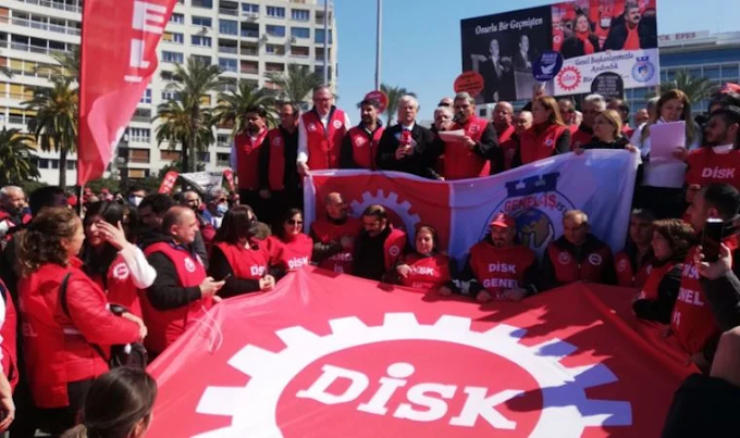DİSK'ten İzmir mitingi: Geçim isyanı meydanlara taşındı