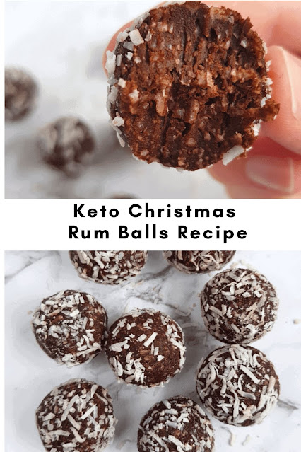 Keto Christmas Rum Balls Recipe