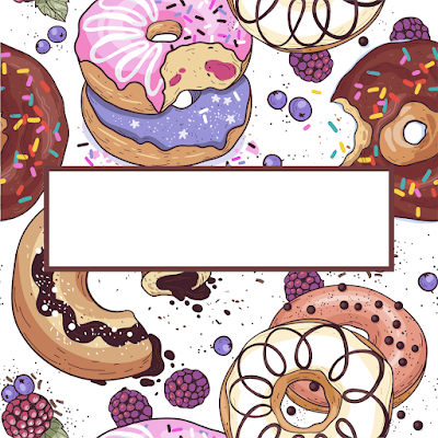 Donut gift tags - free printable