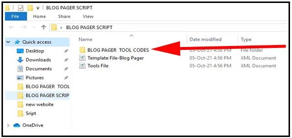 blogger website page generator tool script