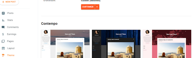 BAGAIMANA MENGGUNA THEME DI BLOGSPOT