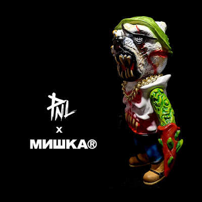 Bootleg Kaiju Deadass Edition Vinyl Figure by Mishka x PNL Toy Works