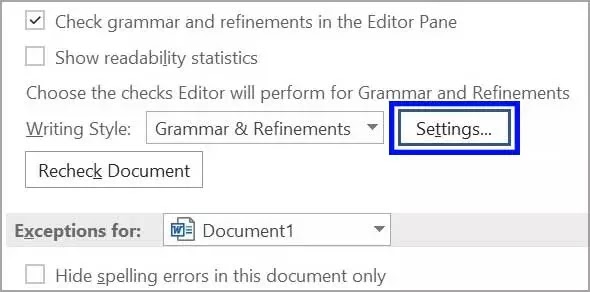 6-grammar-and-refinements-settings-microsoft-word
