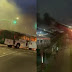 VÍDEO: Integrantes do BDM incendeiam ônibus na Paralela após morte de traficante da facção
