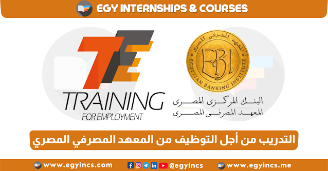 برنامج التدريب من أجل التوظيف من المعهد المصرفي المصري 2022 Training for Employment (TFE)