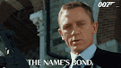 The name's bond. James Bond