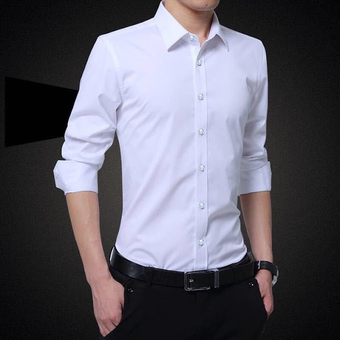 [ rupbuqw1c5 ] High quality] shirt men's long sleeve Large Size YoutHigh Quality】Shirt Men's Long Sleeve Korean Style Large Size Plain