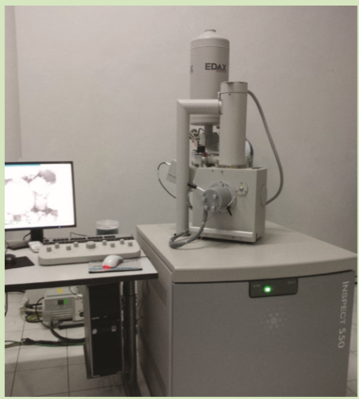 Gambar  Mikroskop Elektron Jenis SEM (Scanning Electron Microscope) di Universitas Negeri Malang