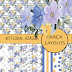 KIT PAPEL DIGITAL FLORAL AZALEIA