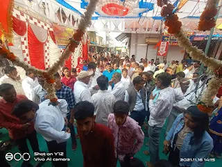 56 भोग अन्नकूट महोत्सव एवं कलश स्थापना का हुआ आयोजन