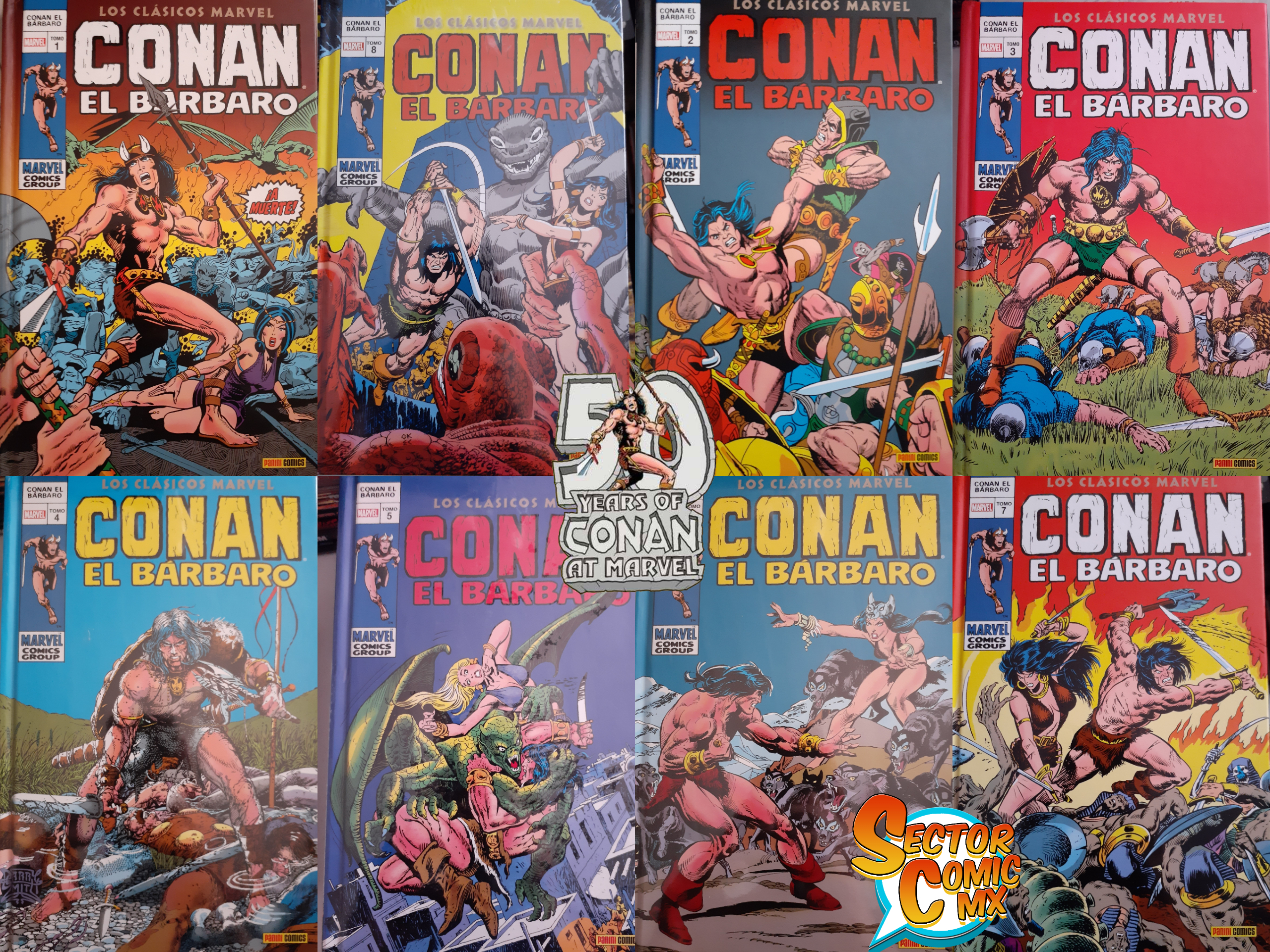 Conan El Barbaro: Los Clásicos Marvel Vol.7 - Editorial Panini