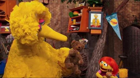 Autistic Sesame Street Character Julia. 6