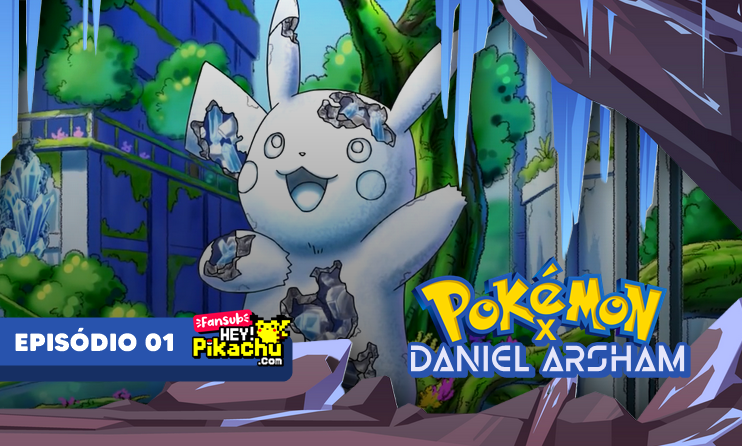 ◓ Anime Pokémon × Daniel Arsham • Episódio 01: Uma ondulação no tempo! (Assistir  Online Legendado PT/BR)