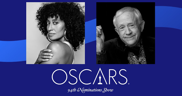 Leslie Jordan and Emmy will announce the nominations for the 94th Academy Awards Tuesday, Feb. 8, 2022, at 5:18 a.m. PT.