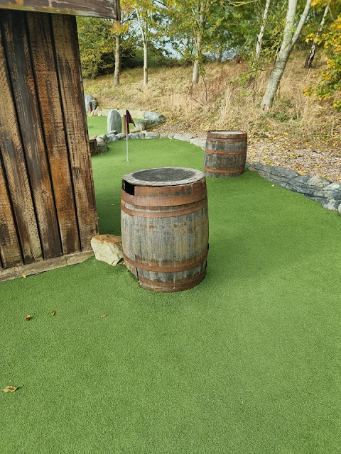 Sherdons Adventure Golf course in Tewkesbury. Photo by Simon Brown, November 2021