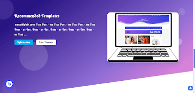 Featured Post Blogger Template 2022