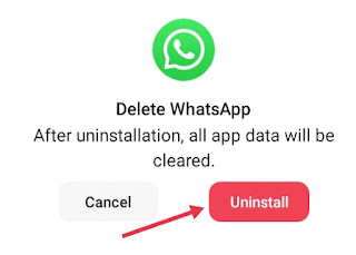 WhatsApp Uninstall Kaise Kare