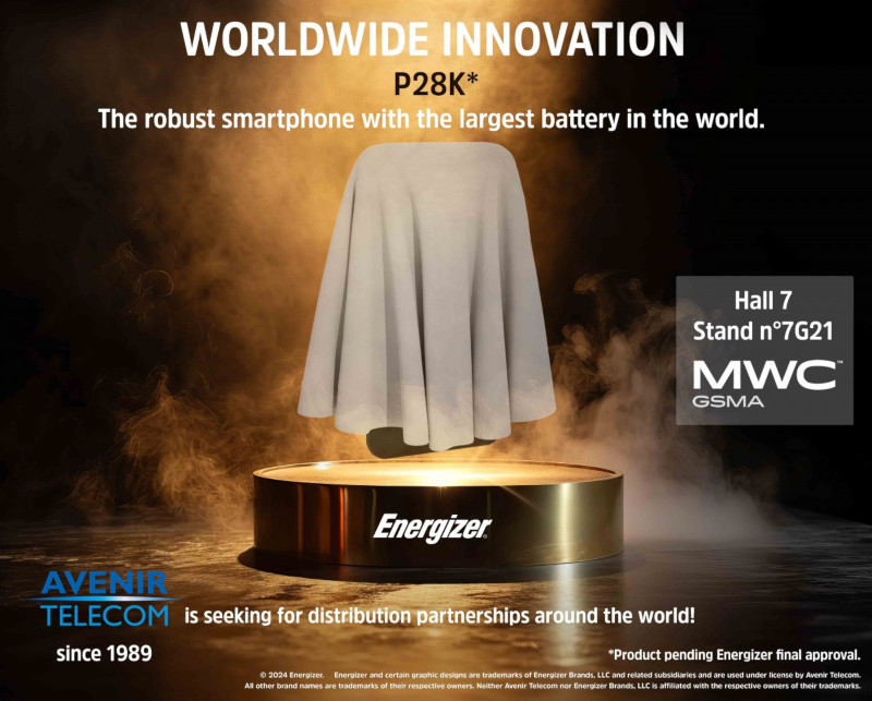Energizer'dan Devrim Yaratan Akıllı Telefon: 28.000 mAh Bataryalı P28K Tanıtımı Yakında!