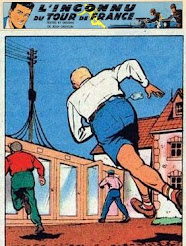 L’inconnu du Tour de France dans Tintin (1955) - Graton. Compilation de Louis Perez