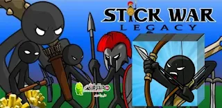 تحميل لعبة Stick War Legacy مهكرة اخر إصدار للأندرويد من ميديا فاير