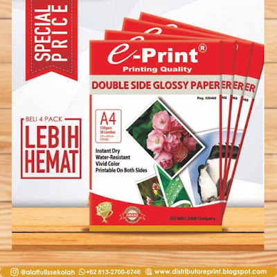 Double Side Glossy Paper E-Print 150gsm