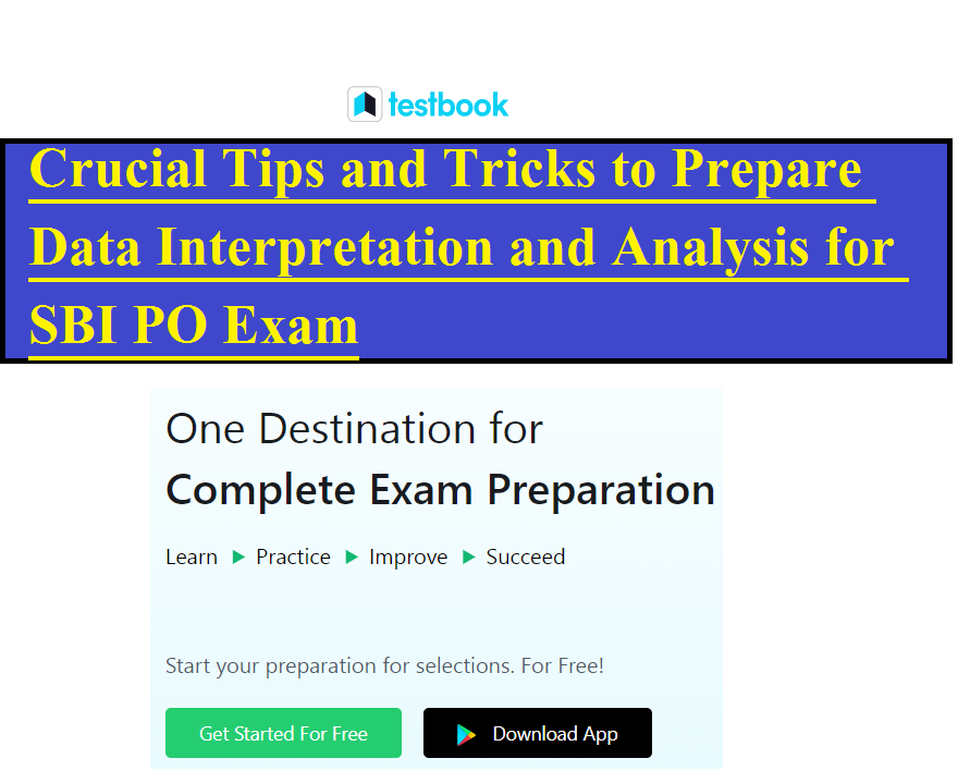 Crucial Tips and Tricks to Prepare Data Interpretation and Analysis for SBI PO Exam