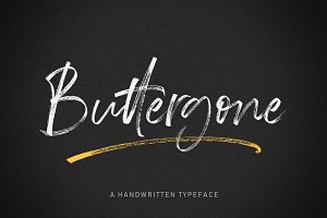 Buttergone by Muhammad Fajar | Lucky Type