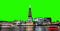 A photo ofSt Dunstan-in-the-East in London, UK set against a green background. Photo links to the effect download page.