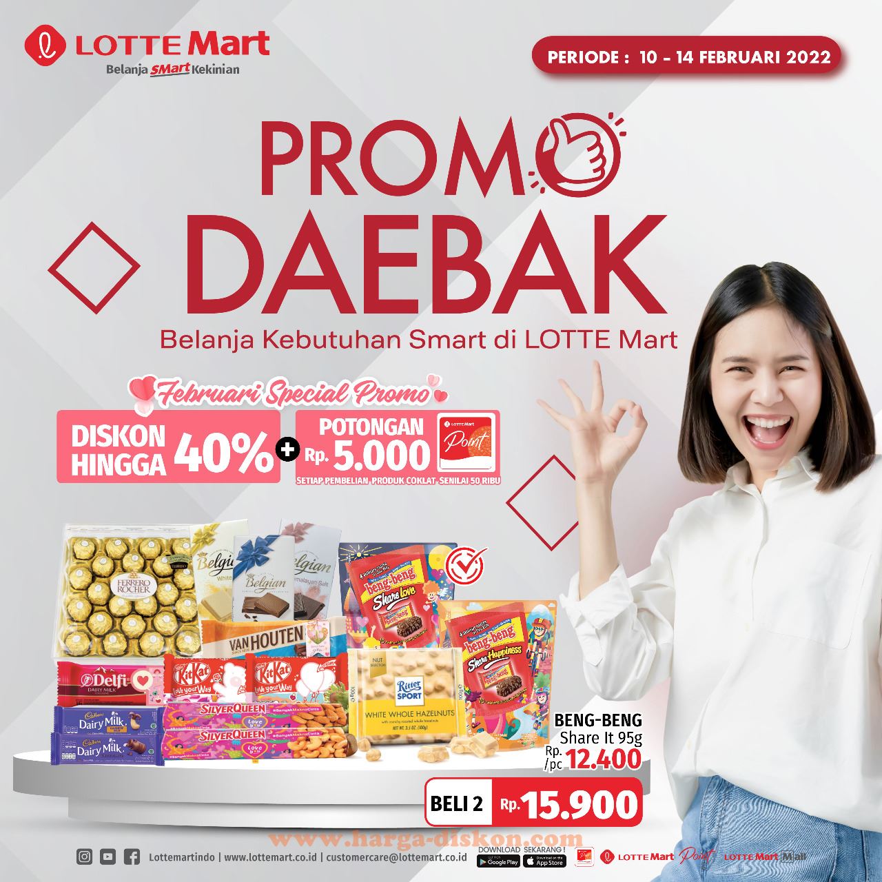 Promo LOTTEMART Akhir Pekan Weekend Promo 10 - 14 Februari 2022