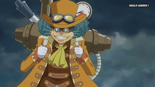 ワンピースアニメ 880話 革命軍幹部 リンドバーグ ミンク族 Lindbergh | ONE PIECE 世界会議編 レヴェリー