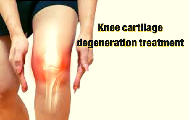 Knee cartilage degeneration treatment