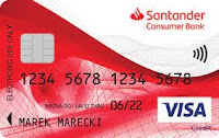 Karta kredytowa Visa Comfort w Santander Consumer Banku